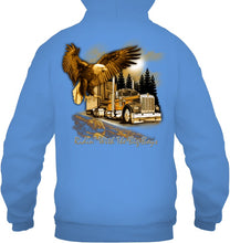 Load image into Gallery viewer, Riding With The Big Boys Nightlife City Black T-Shirt Hoodie