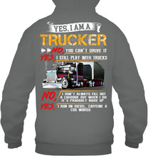 Load image into Gallery viewer, I Am A Trucker Hoodie