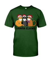 Load image into Gallery viewer, Santa Claws Funny Gift Christmas Gift For Cat Lovers Guys Tee