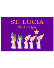 Load image into Gallery viewer, St Lucia Child Of Light God Jesus Christmas Gift Vertical Poster