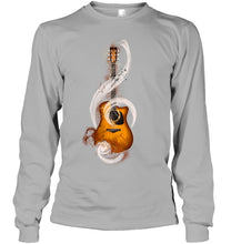Load image into Gallery viewer, Guitar Note Unisex Long Sleeve