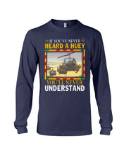 Load image into Gallery viewer, Heard A Huey Gift T-Shirt Unisex Long Sleeve