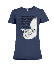 Load image into Gallery viewer, Elephant Cute Gift For Family Tee Ladies Tee