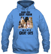 Load image into Gallery viewer, A Lot Of Great Cat  Shirt For Cat Lovers Hoodie