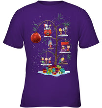 Load image into Gallery viewer, Christmas Gift On Tree Gift For Family T-Shirt Youth Tee