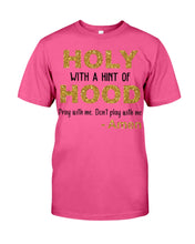 Load image into Gallery viewer, Holly Bible Christian Quote Tee Guys Tee