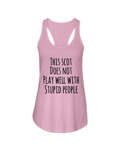 Load image into Gallery viewer, Funny T-Shirt For Scotland People Ladies Flowy Tank