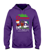 Load image into Gallery viewer, 55Th Anniversary A Charlie Brown Christmas Black T-Shirt Hoodie