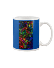 Load image into Gallery viewer, Hummingbird Cosmic Light Color Black T-Shirt Mug