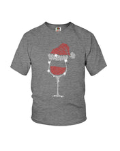 Load image into Gallery viewer, Christmas Gift For Wine Lovers Custom T-Shirt Youth Tee