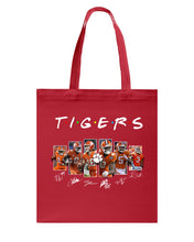 Load image into Gallery viewer, Clemson Tigers Ncaa Friends Font T-Shirt For Fans Basketweave Tote Bag