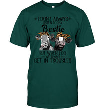 Load image into Gallery viewer, Best Friends Gift For Cow Lovers Guys Tee