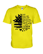 Load image into Gallery viewer, Christian T-Shirt Amen Guys V-Neck
