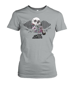 Arctic Monkeys Skull For Fans Ladies Tee