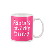 Load image into Gallery viewer, Santa's Favorite Nurse Mug