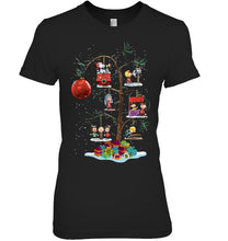 Load image into Gallery viewer, Christmas Gift On Tree Gift For Family T-Shirt Ladies Tee
