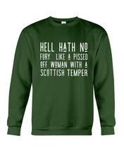 Load image into Gallery viewer, Scottish Woman Temper Scotland Lovers Sweatshirt