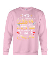 Load image into Gallery viewer, Climb Up To Heaven My Husbabd Sweatshirt