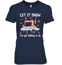 Load image into Gallery viewer, Christmas Gift For Quilting Lovers Ladies Tee