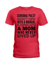 Load image into Gallery viewer, Cerebral Palsy House Ladies Tee