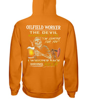 Load image into Gallery viewer, Oilfield Worker Beer Lover Gift Funny Tee Hoodie