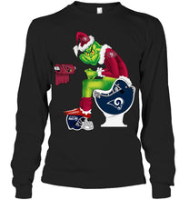 Load image into Gallery viewer, Funny Grinch San Francisco 49Ers Christmas Gift Tee Unisex Long Sleeve