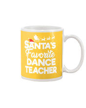 Load image into Gallery viewer, Santa Dance Teacher Christmas Shirt Mug