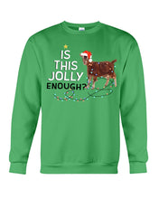 Load image into Gallery viewer, Jolly Cat Christmas Gift For Cat Lovers Sweatshirt
