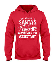 Load image into Gallery viewer, Santa Favorite Assistant Funny Christmas Gift Shirt Hoodie