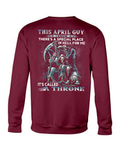 Load image into Gallery viewer, Throne April Guy Special Space Horoscope T-Shirt Sweatshirt