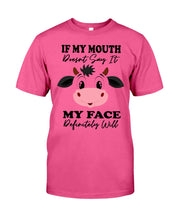 Load image into Gallery viewer, Cute Cow T-Shirt For Cow Lovers Guys Tee