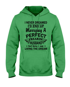 I Marry A Freaking Awesome Husband Gift For Wife T-Shirt Hoodie