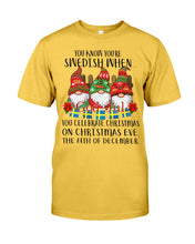 Load image into Gallery viewer, Swedish Christmas Gnome Cute Gift Tee Guys V-Neck