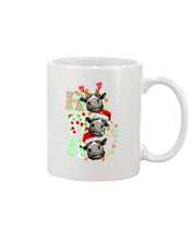 Load image into Gallery viewer, Funny Cows Ho Ho Ho Christmas Gift For Cow Lovers Mug