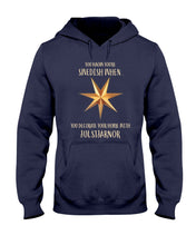 Load image into Gallery viewer, Christmas Star Swedish Julstarnor Black T-Shirt Hoodie
