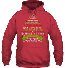 Load image into Gallery viewer, Christmas Tree Eleven Fabric Bundles T-Shirt Hoodie