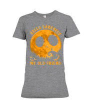 Load image into Gallery viewer, Darkness My Old Friend Halloween T-Shirt Ladies Tee