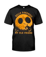 Load image into Gallery viewer, Darkness My Old Friend Halloween T-Shirt Youth Tee