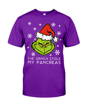 Load image into Gallery viewer, The Grinch Stole My Pancreas Guys Tee