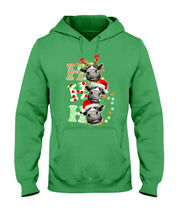 Load image into Gallery viewer, Funny Cows Ho Ho Ho Christmas Gift For Cow Lovers Hoodie