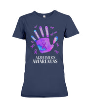 Load image into Gallery viewer, Alzheimers Awareness T-Shirt Ladies Tee