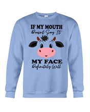 Load image into Gallery viewer, Cute Cow T-Shirt For Cow Lovers Sweatshirt