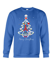 Load image into Gallery viewer, Nurse Tree Christmas Funny T-Shirt Sweatshirt
