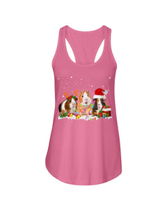 Cute Guinea Pigs Christmas Gift For Guinea Pigs Lovers Ladies Flowy Tank