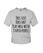 Load image into Gallery viewer, Funny T-Shirt For Scotland People Youth Tee