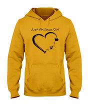 Load image into Gallery viewer, Just An Iowa Girl Hoodie