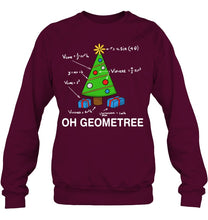 Load image into Gallery viewer, Funny Math Geometry Christmas Tree Gift Shirt Sweatshirt