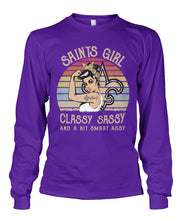 Load image into Gallery viewer, Saitn Girl Classy Sassy T-Shirt Unisex Long Sleeve