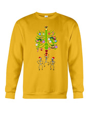 Load image into Gallery viewer, Merry Christmas Funny Dancing Skeleton Sweatshirt