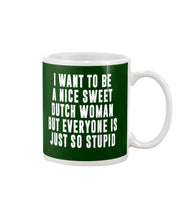 Load image into Gallery viewer, Dutch Woman Sweet Quote Name T-Shirt Mug